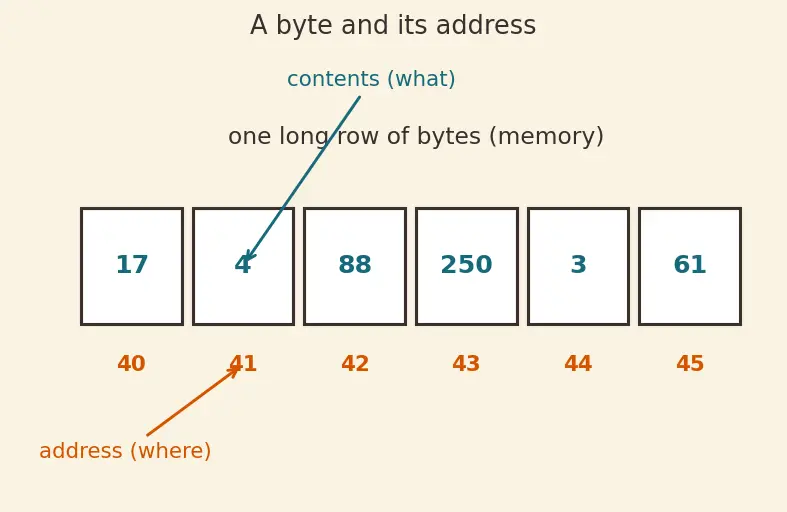 Figure — NumPy — ndarray structure, dtype, shape, strides