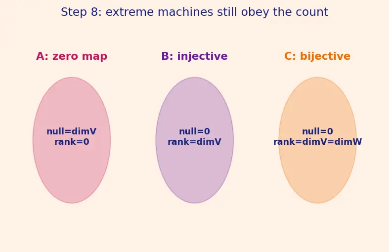 Figure — Linear transformations — definition, kernel, image