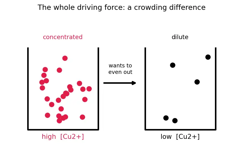 Figure — Concentration cells