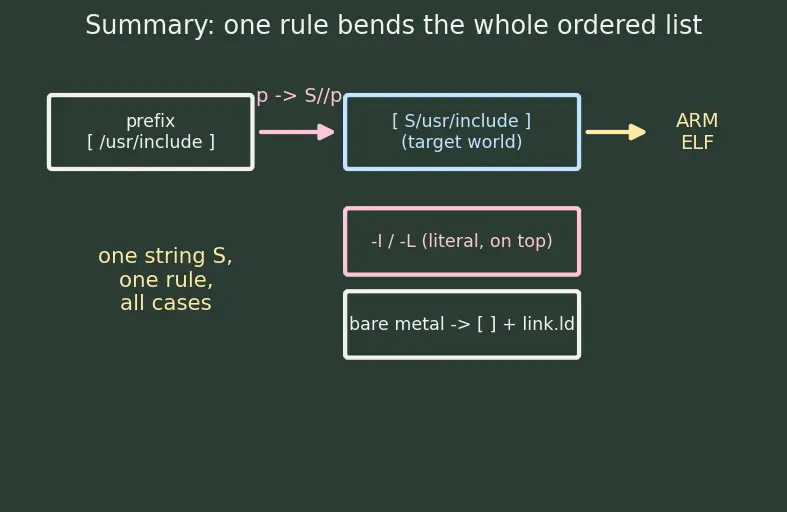 Figure — Cross-compilation — toolchains, sysroot