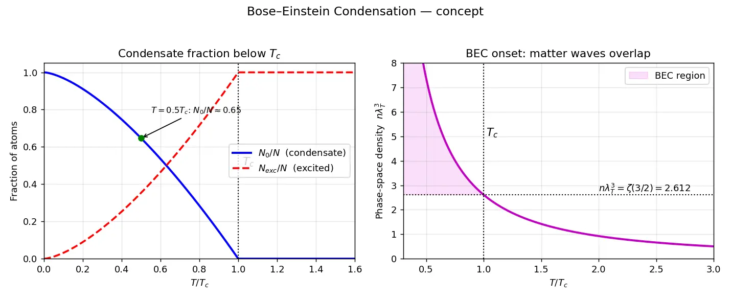 Figure — Bose-Einstein condensation — concept