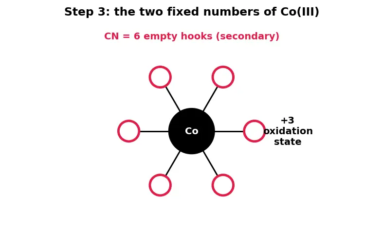 Figure — Werner's theory of coordination compounds