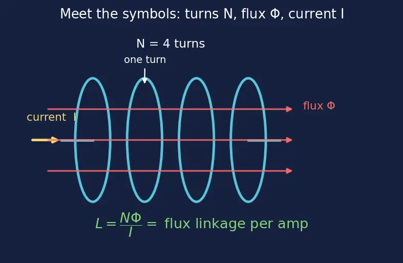 Figure — Understand inductance and the henry