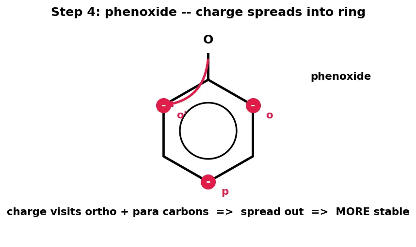 Figure — Phenols — acidity (resonance stabilization), Kolbe-Schmidt, Reimer-Tiemann, Fries rearrangement