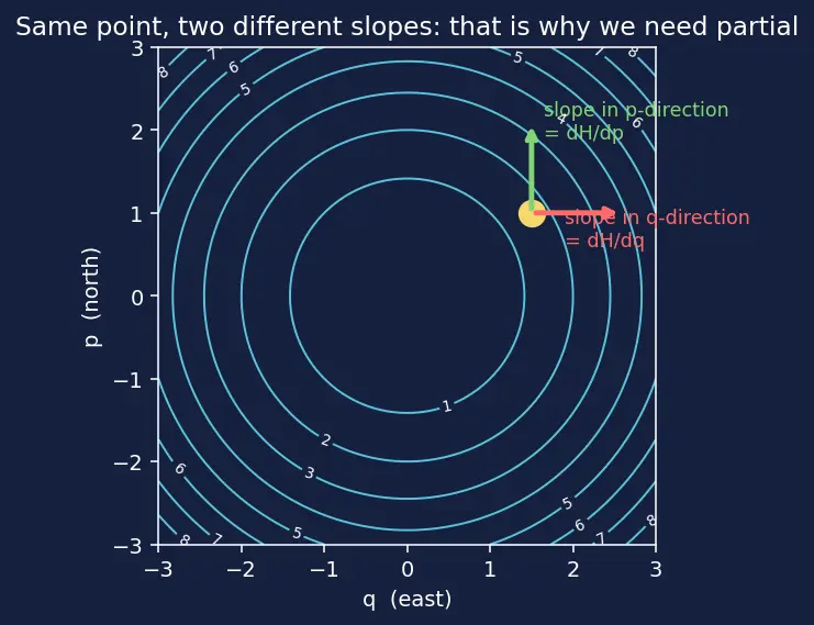 Figure — Hamilton's equations of motion