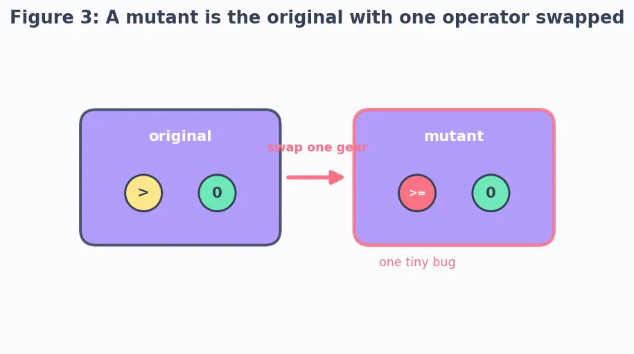 Figure — Mutation testing