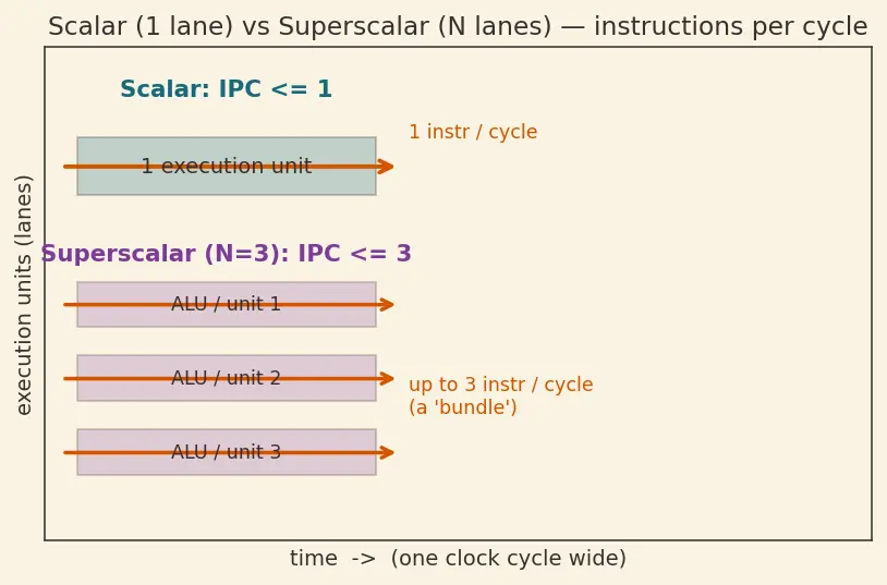 Figure — Superscalar — multiple execution units