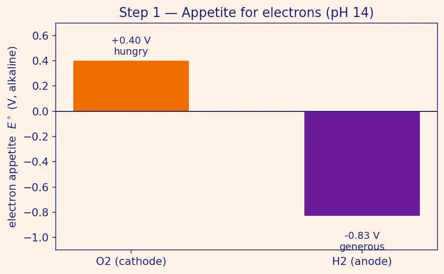 Figure — Fuel cells — H₂ - O₂ fuel cell (spacecraft relevance)