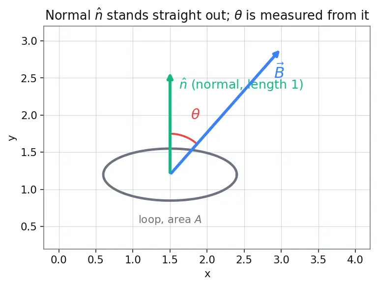 Figure — Faraday's law — EMF = −dΦ - dt