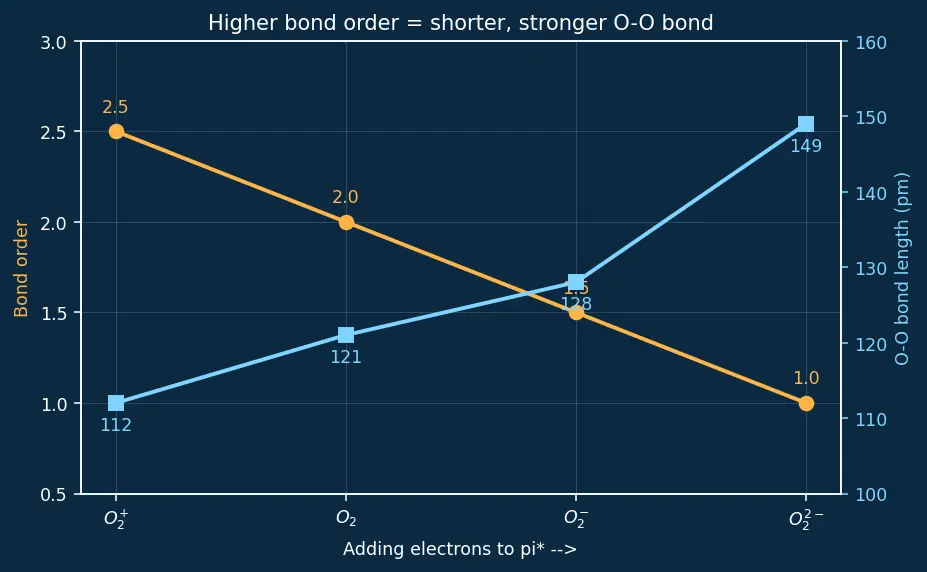 Figure — Why O₂ is paramagnetic (MOT prediction)