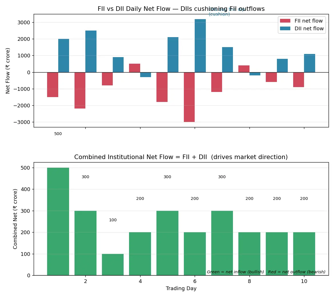 Figure — Understand FIIs and DIIs and their impact