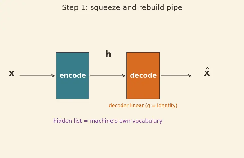 Figure — Sparse autoencoders for features