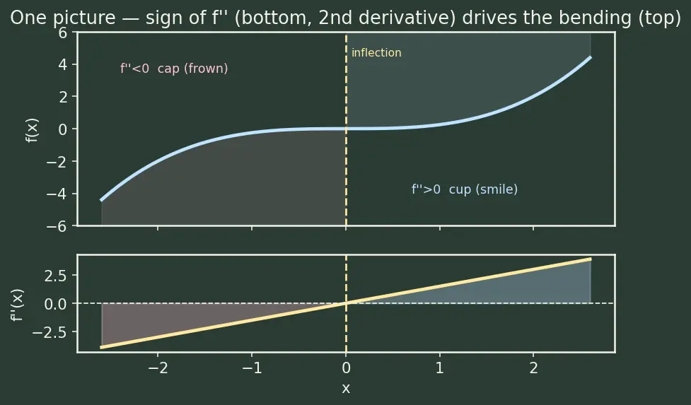 Figure — Higher-order derivatives — notation, physical meaning