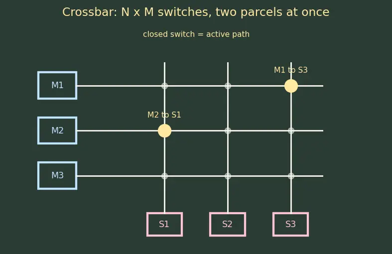Figure — IP cores and SoC bus fabric