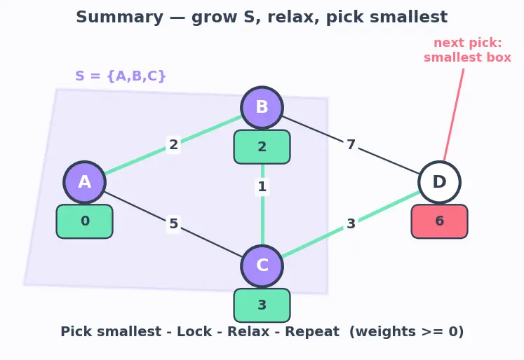 Figure — Link state routing — OSPF, Dijkstra
