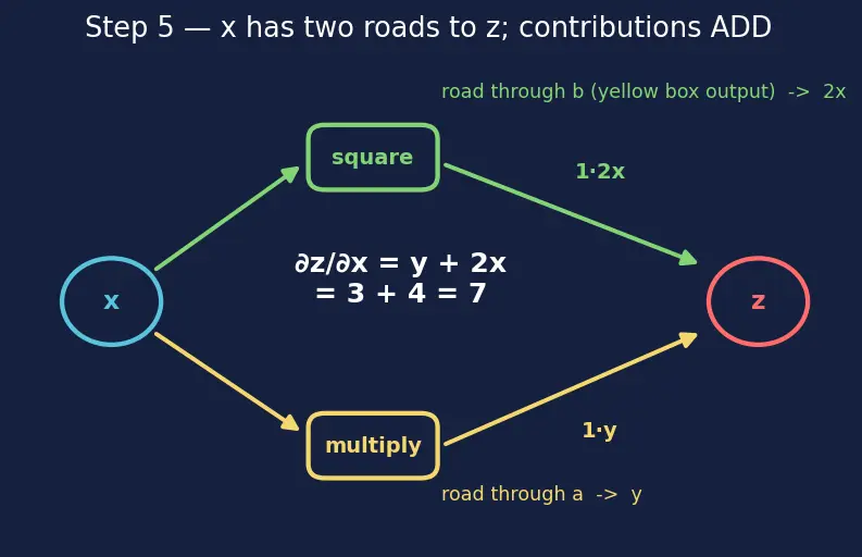 Figure — Autograd and computational graphs in PyTorch