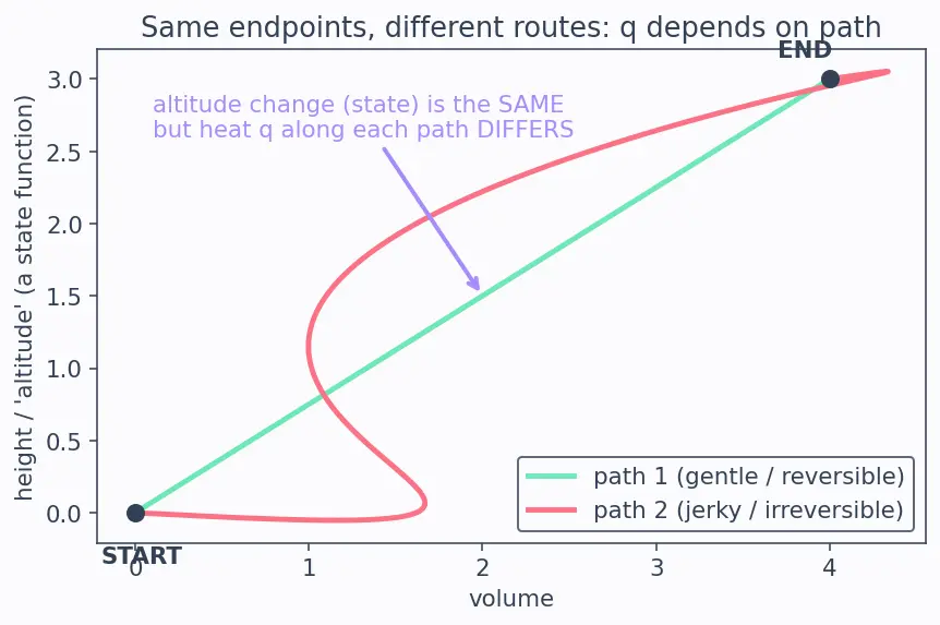 Figure — Spontaneity — second law; entropy ΔS