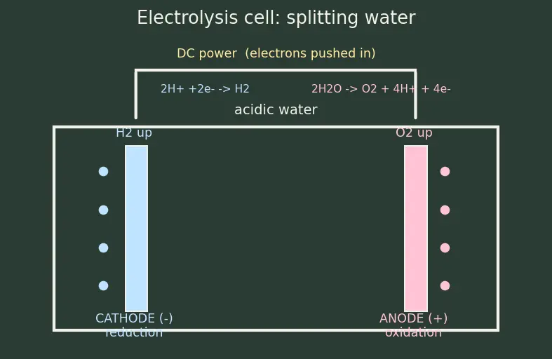 Figure — Carbon capture, hydrogen economy (electrolysis, fuel cells)