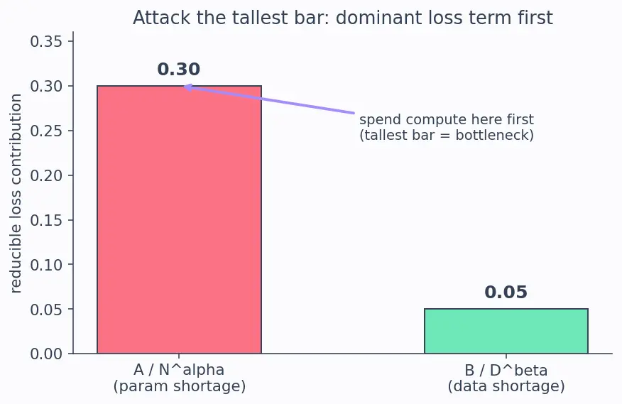 Figure — Neural scaling laws (Chinchilla, compute-optimal)