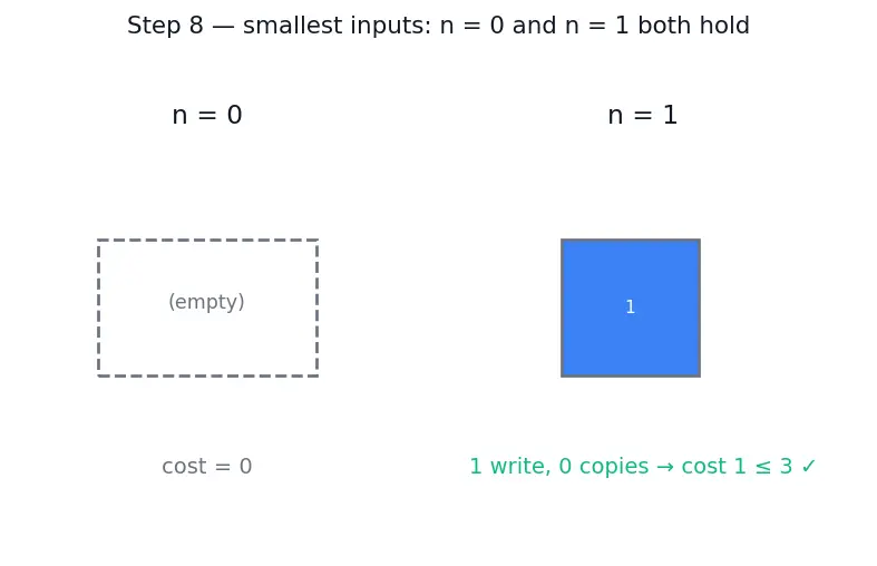 Figure — Amortized O(1) operations