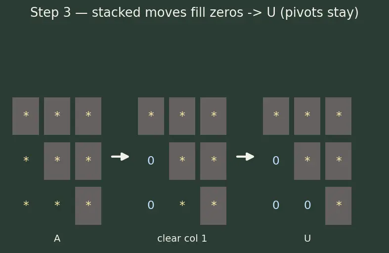Figure — LU decomposition — algorithm, applications