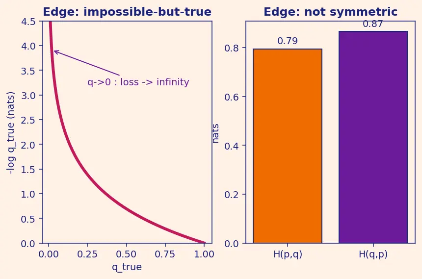 Figure — Cross-entropy concept