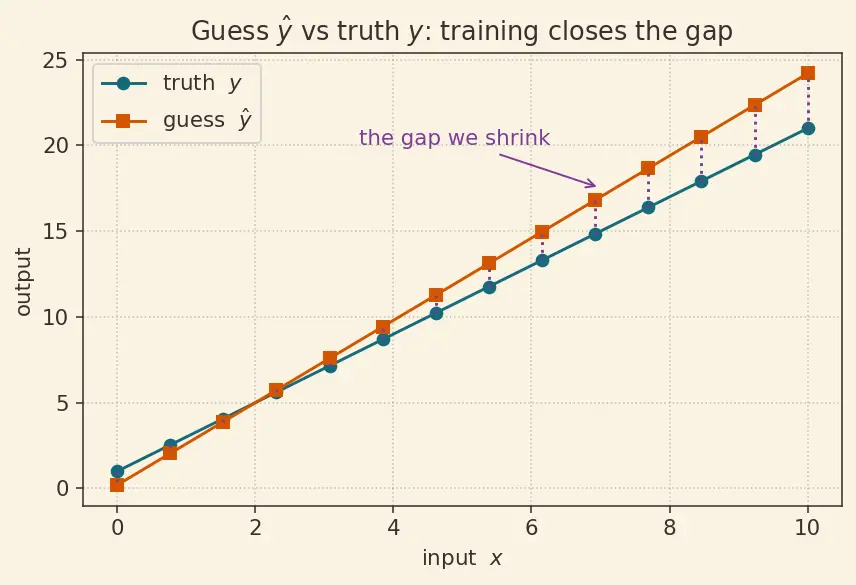 Figure — Training loops from scratch