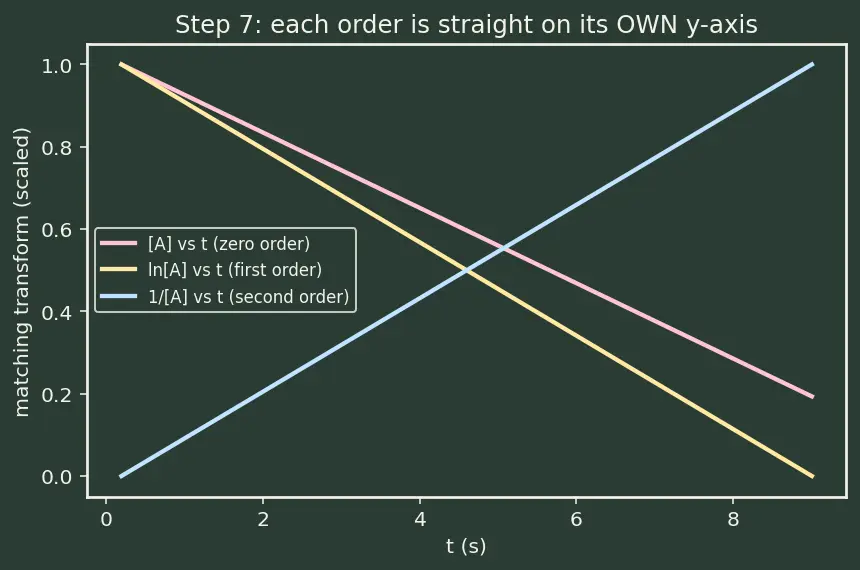 Figure — Differential rate equations for 0, 1st, 2nd order — derivations