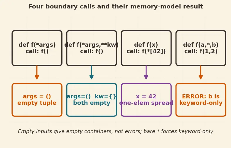 Figure — ` - args` and ` - kwargs` — flexible argument passing