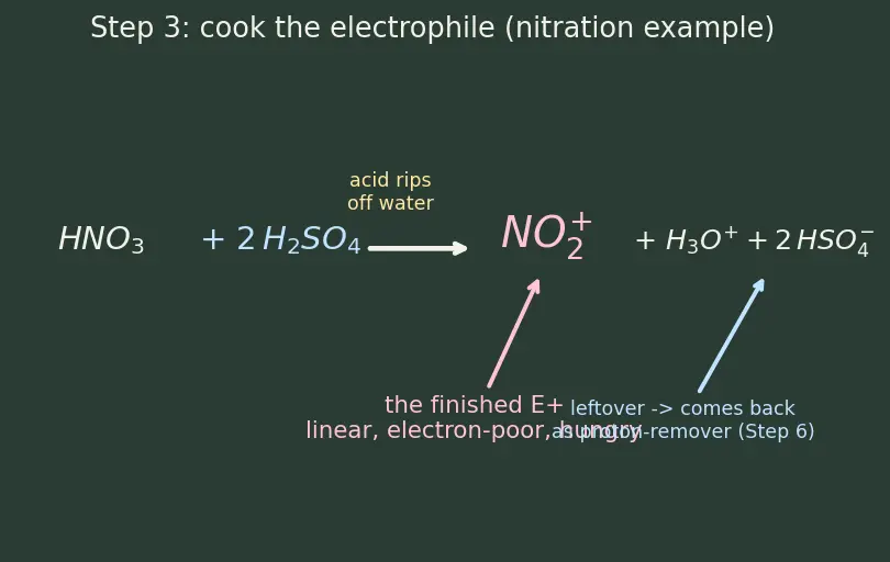 Figure — Electrophilic aromatic substitution (EAS) — nitration, halogenation, sulfonation, Friedel-Crafts alkylation - acylation;