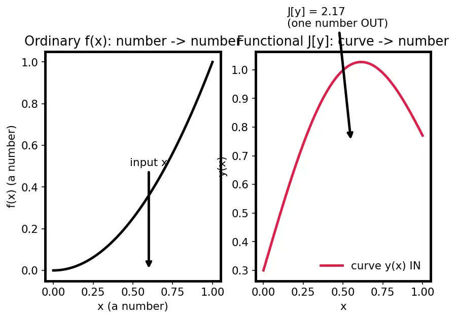 Figure — Euler-Lagrange equation — derivation