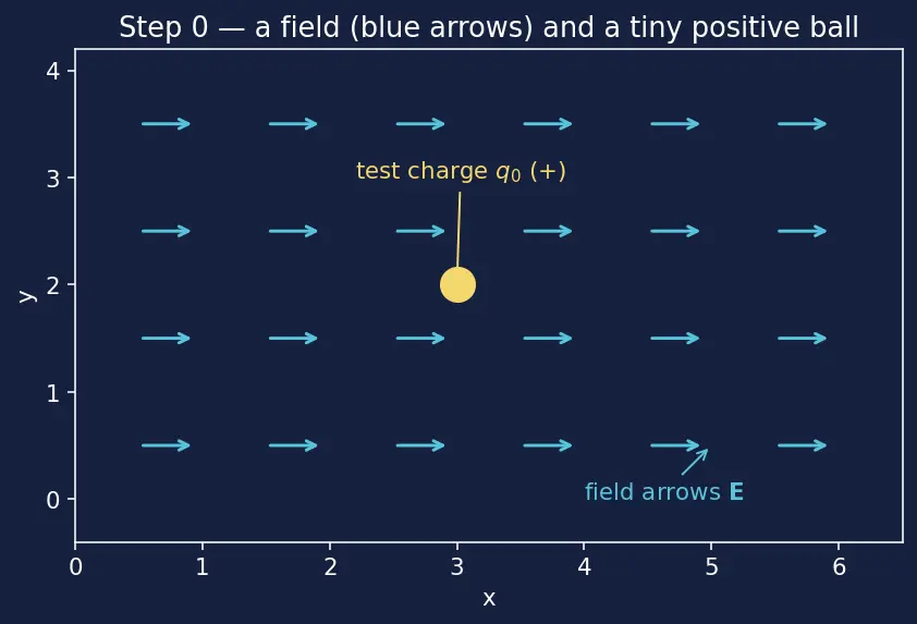 Figure — Electric potential — definition V = −∫E·dl