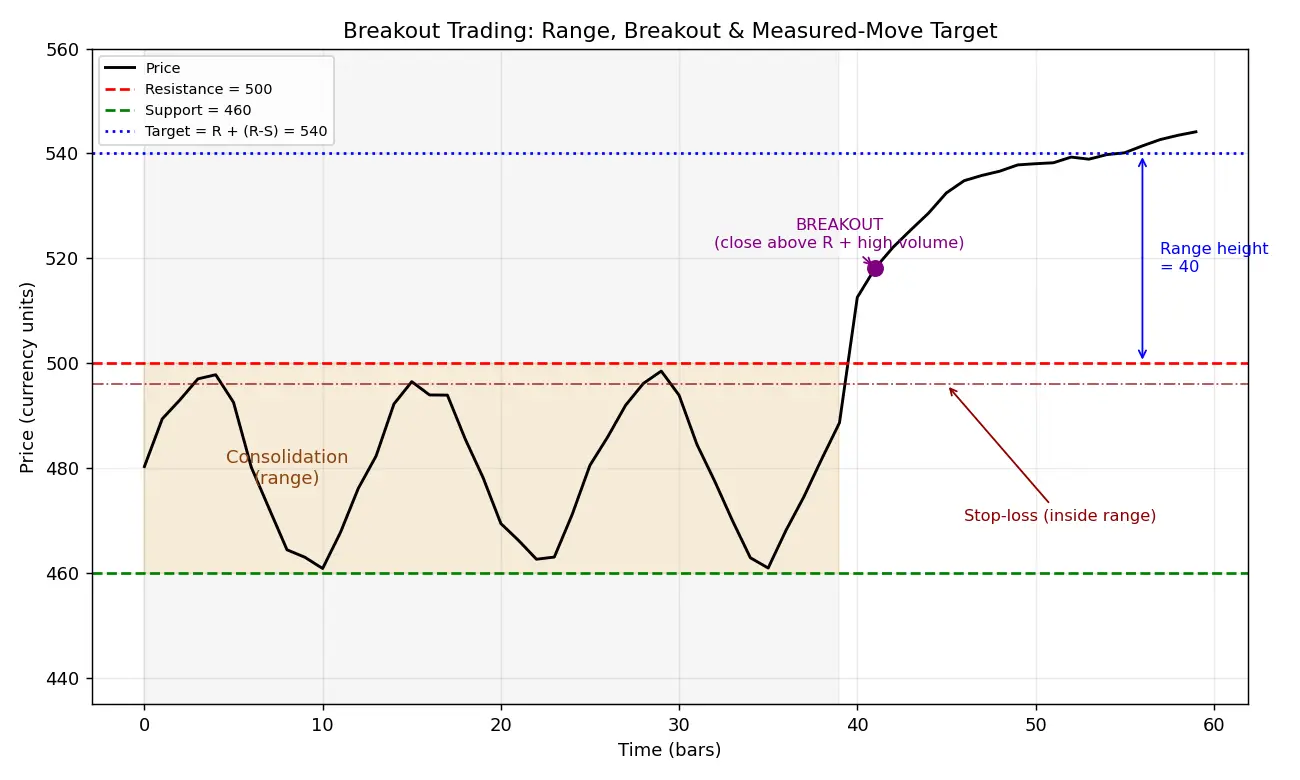 Figure — Master breakout trading strategy