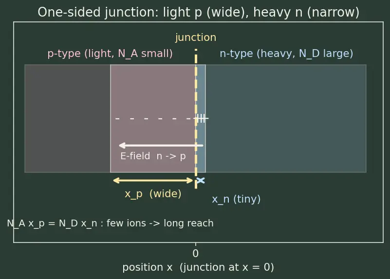 Figure — Formation of a PN junction