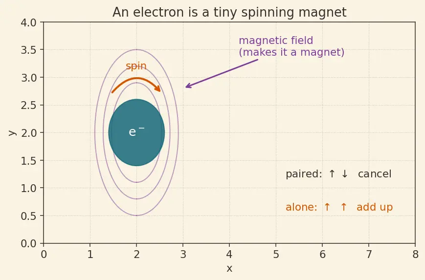 Figure — Why O₂ is paramagnetic (MOT prediction)