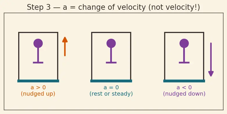 Figure — Weightlessness — true (free fall) vs apparent