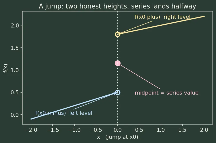 Figure — Dirichlet conditions for convergence