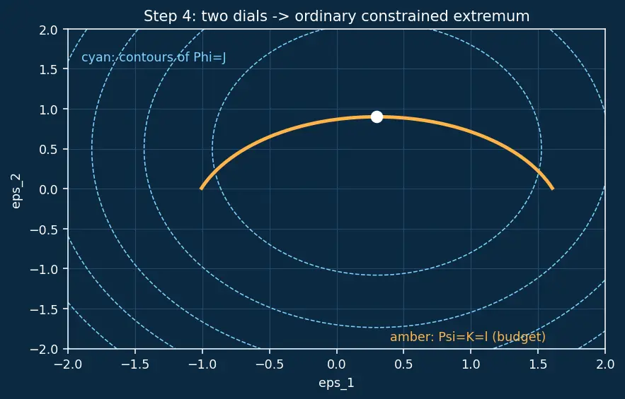 Figure — Isoperimetric problems — constraints (Lagrange multipliers in variational sense)