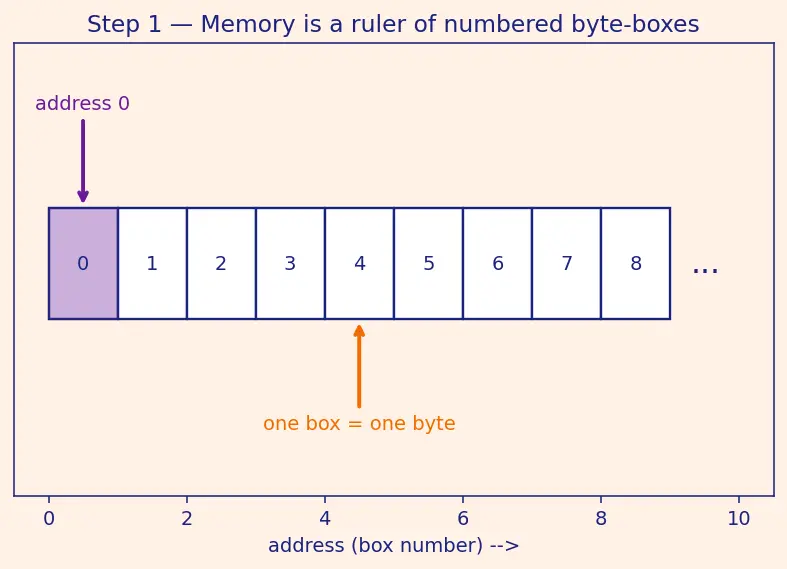 Figure — Virtual memory — concept, page table, virtual-to-physical translation