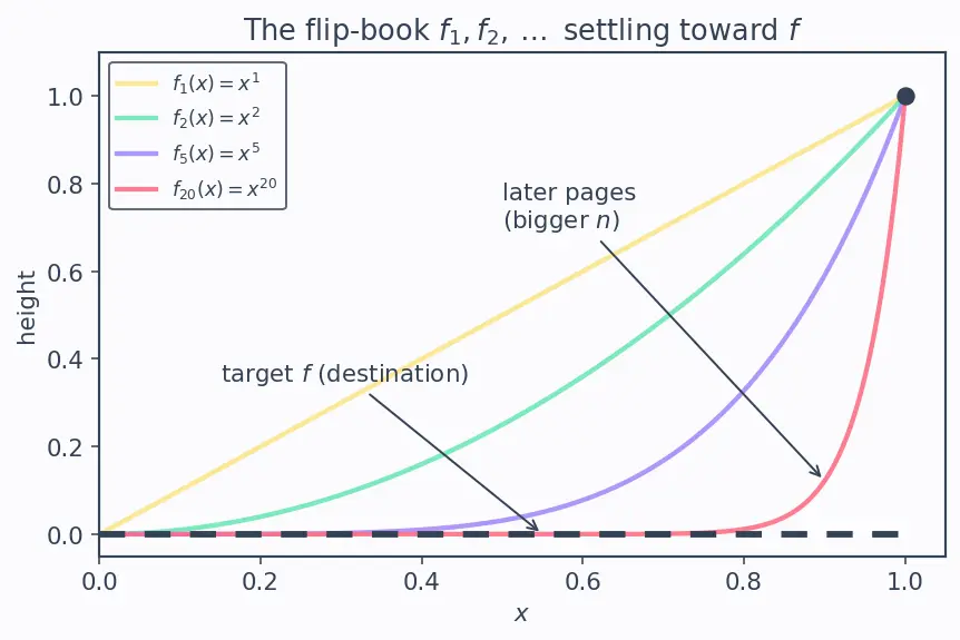 Figure — Uniform convergence of function sequences
