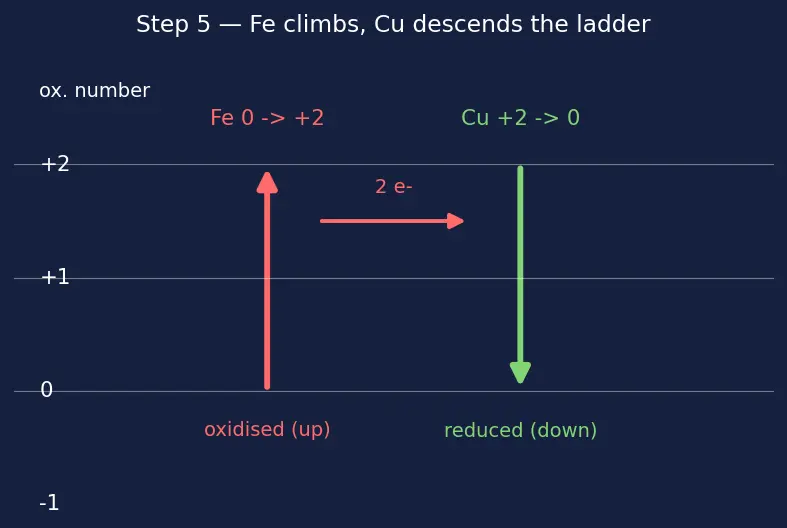 Figure — Types of reactions — combination, decomposition, displacement, double displacement, redox