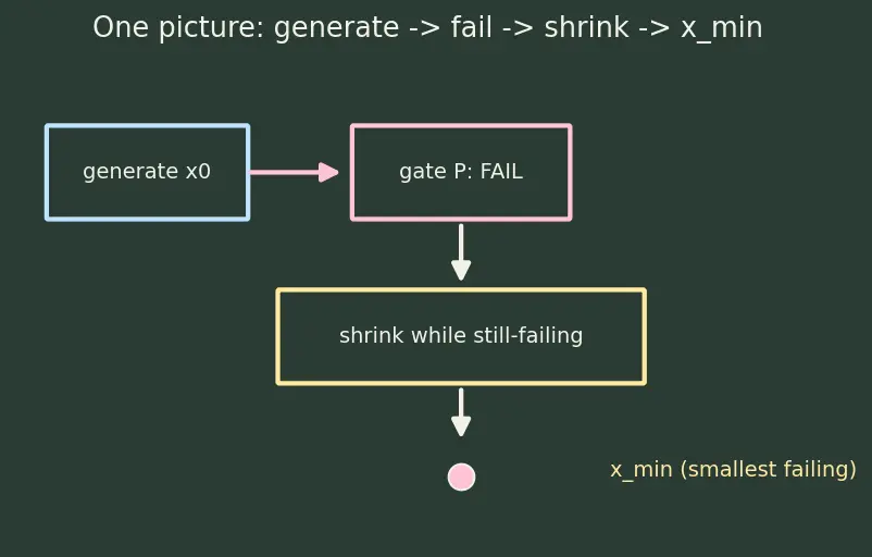 Figure — Property-based testing