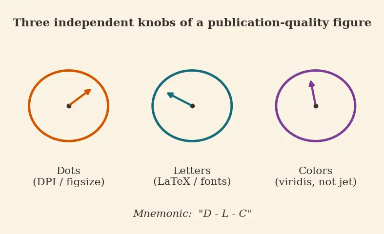 Figure — Publication-quality figures — LaTeX labels, colormaps, DPI