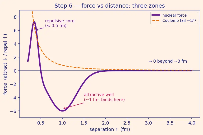 Figure — Nuclear structure — protons, neutrons, nuclear forces