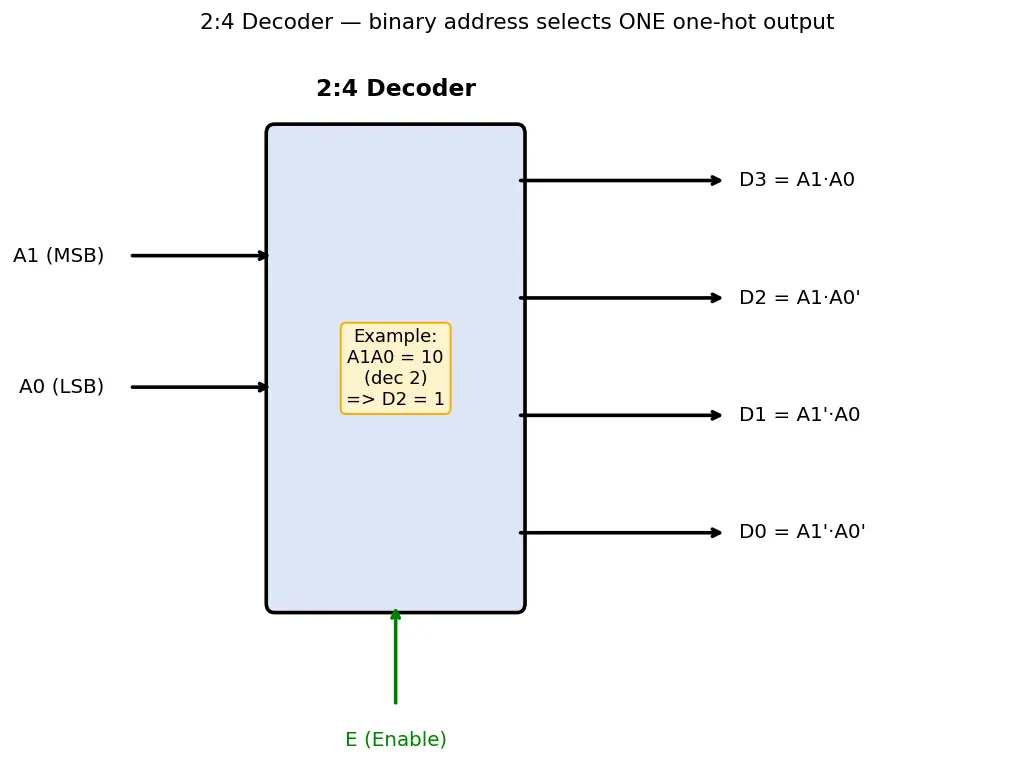 Figure — Decoders (2 - 4, 3 - 8)