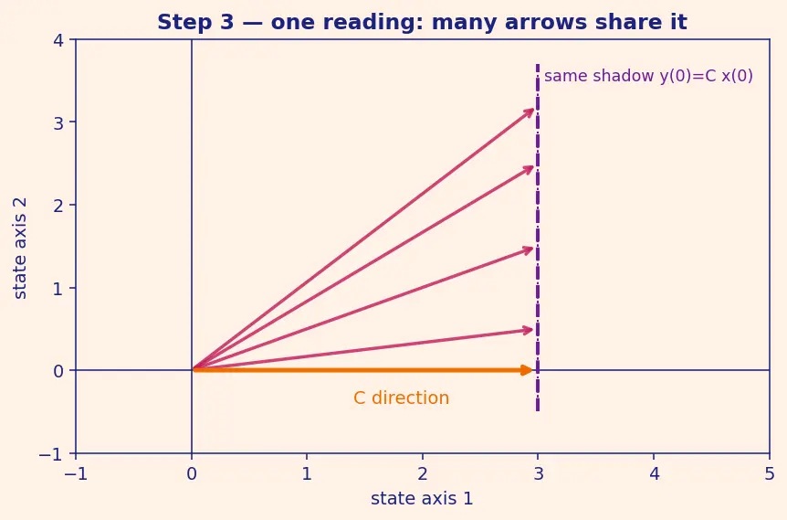 Figure — Observability matrix — rank test