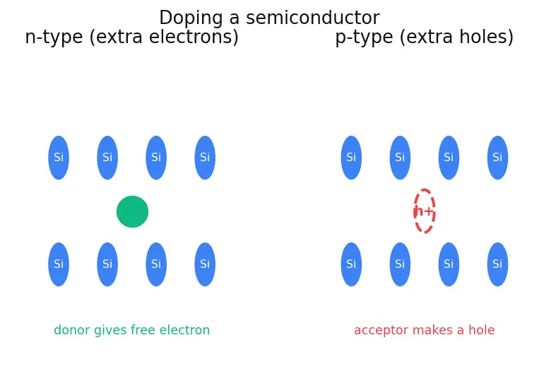 Figure — Understand conductors, insulators, and semiconductors