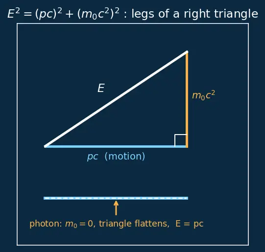 Figure — Photon properties — E = hf, p = h - λ