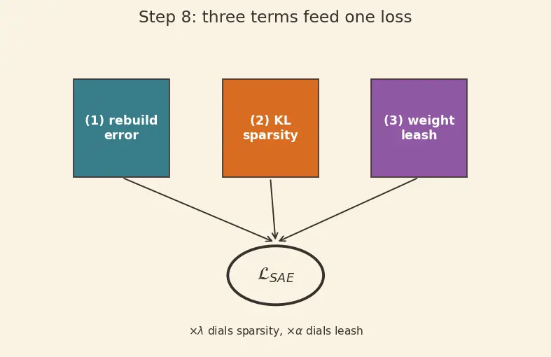 Figure — Sparse autoencoders for features