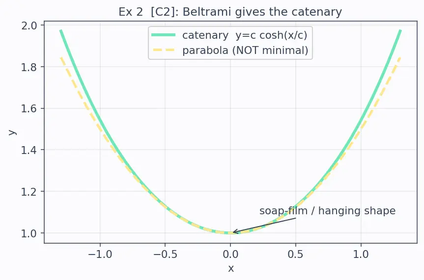 Figure — Calculus of variations — functionals, functional derivative